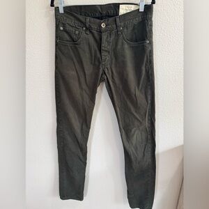 Rag & Bon men’s black Standard issue fit 2 Slim leg - 30